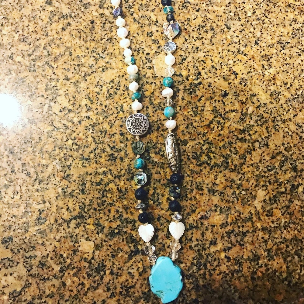 Unique necklace handmade